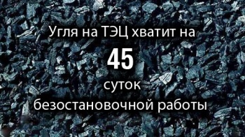 "Электрические станции": Угля на ТЭЦ хватит на 45 суток безостановочной работы