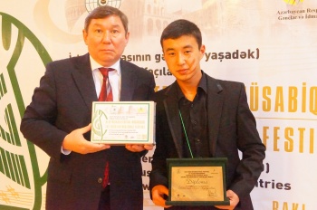Кыргызстанец занял 3-е место в фестивале классической музыки в Баку