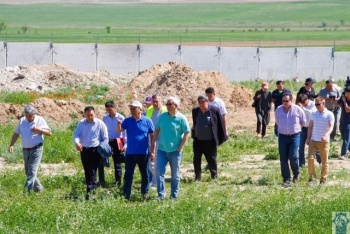 Кулматов поторопил подрядчиков со строительством водозабора