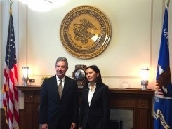 Салянова подняла в США вопрос о возврате украденных госактивов