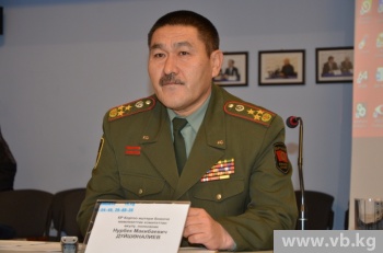 Нурбек Дуйшоналиев: В КР 70% солдат - военнослужащие контрактной службы