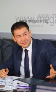 Коммерческий директор компании MegaCom Нурбек Ишекеев