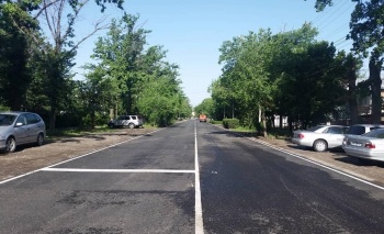 В Бишкеке для проезда автотранспорта открыт отрезок улицы Айни