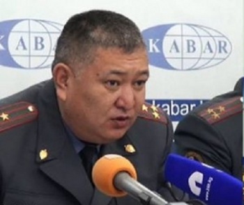 Новым начальником Чуйского ГУВД стал Самат Курманкулов