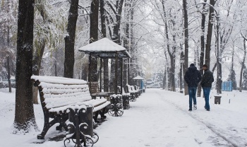 До Нового года осталось 12 дней. По Кыргызстану сегодня - снег