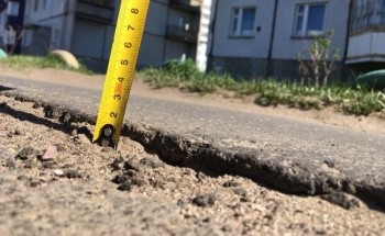 Опасно! Во время ремонта разрушили дорожное покрытие и не восстановили