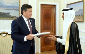 Президент Сооронбай Жээнбеков принял Посла Саудовской Аравии в Кыргызстане