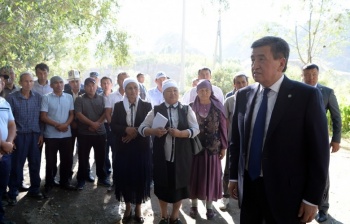 Жээнбеков: Ситуация на границе находится под моим личным контролем