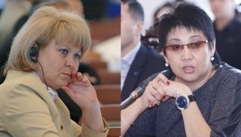 Ирина Карамушкина менен Асел Кодуранованы КСДПнын катарынан чыгарышат