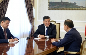 Президент Сооронбай Жээнбеков принял Посла Казахстана