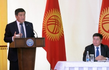 Жээнбеков: Открытый диалог способствует укреплению доверия народа к власти