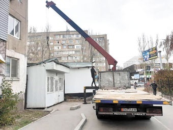 Демонтаж незаконных строений. А начинали так масштабно