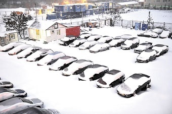 Основные зимние проблемы с автомобилями