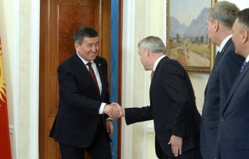 Президент встретился с Бизнес-омбудсменом страны Робином Орд-Смитом