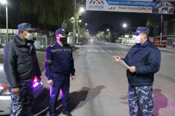 За ночь по стране задержаны 80 нарушителей комендантского часа