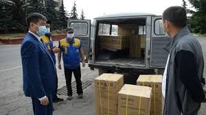 В регионы Кыргызстана доставили кислородные концентраторы и средства защиты