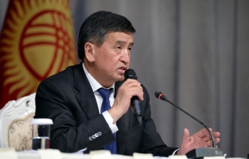 Сооронбай Жээнбеков о воде в Токтогулке: Мы рассчитываем на август