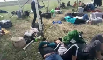 Более 3 тысяч кыргызстанцев собрались на российско-казахской границе