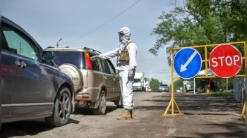 На въездах в Бишкек убраны контрольные и санпосты