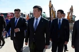 Жээнбеков ознакомился с новым ирригационным проектом в Кочкорском районе