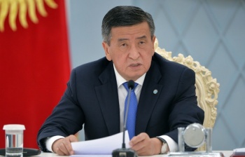 Сооронбай Жээнбеков проводит заседание Совета безопасности