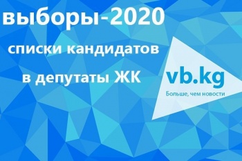 Выборы-2020: Полный список кандидатов в депутаты ЖК от партии "Биримдик"