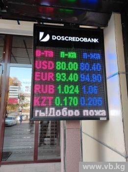 В Кыргызстане доллар достиг отметки в 80 сомов. Падение продолжится?