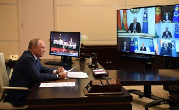 Путин назвал неспокойной обстановку на территории ОДКБ