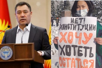 Не хотите - научим. Жапаров прокомментировал воскресные марши в Бишкеке