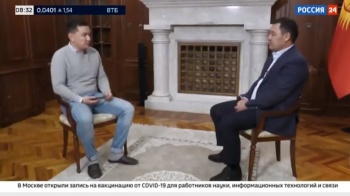 "Митингов не должно быть". Жапаров дал интервью российским СМИ