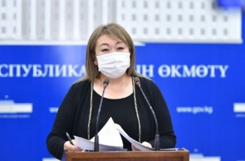 Акматова: Вакцинации от COVID в Кыргызстане подлежат 1,2 млн человек