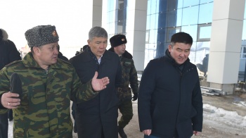 Максат Мамытканов промониторил реконструкцию КПП "Акжол"