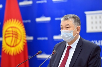 Усенбаев: В Кыргызстане лишь 20% населения соблюдают масочный режим