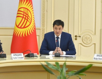 Марипов:Министрлер кабинети өзгөчө кырдаал абалында күнү-түнү иштейт