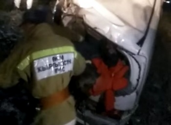 В ДТП в Чуйской области погиб мужчина, еще четверо пострадали