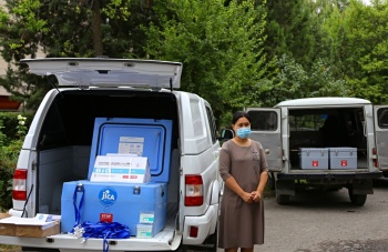 50 тысяч доз вакцины от коронавируса Sinofarm прибыли в южную столицу
