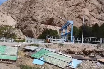 Таджикистан установил камеры видеонаблюдения возле водозабора "Головной"