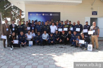 В чолпон-Ате прошли тренинги по водолазному делу