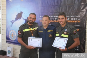 В чолпон-Ате прошли тренинги по водолазному делу