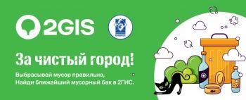 Мусорные баки города теперь можно найти в 2GIS