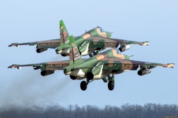 Российские штурмовики убыли в Таджикистан с авиабазы в Кыргызстане