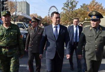 Пограничной службе ГКНБ КР по поручению президента закупили военную технику