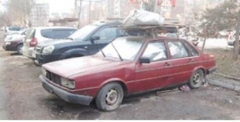 Сколько в Бишкеке брошенных автомобилей
