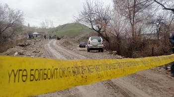 Во время учений в Чон-Алае  произошло  настоящее стихийное бедствие