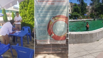 Акимиаты столицы проводят рейды в бассейнах и на водоемах