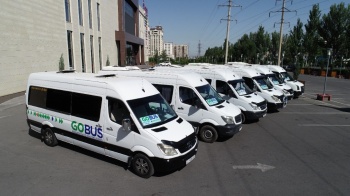 Из "Манаса" в Бишкек теперь можно доехать на комфортабельном экспрессе