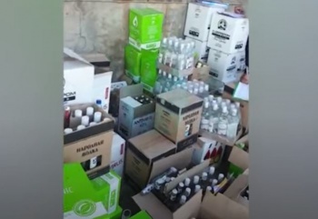 ГНС в Чуйской области изъяла более 4 тысяч бутылок контрафактного алкоголя