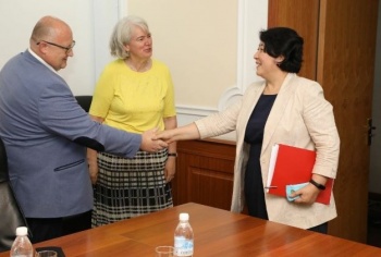 Динара Кемелова встретилась с главой программы "Зелёная Центральная Азия"