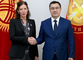 Жапаров принял новоназначенного Постоянного координатора системы ООН в КР