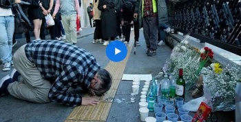 Давка в Сеуле: скорбь по погибшим